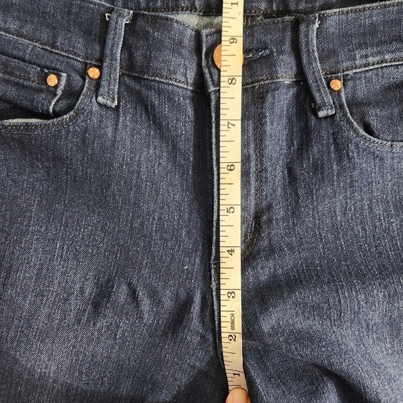 Kardashian Premium Denim Dark Blue Jeans Size 8 - Picture 9 of 11